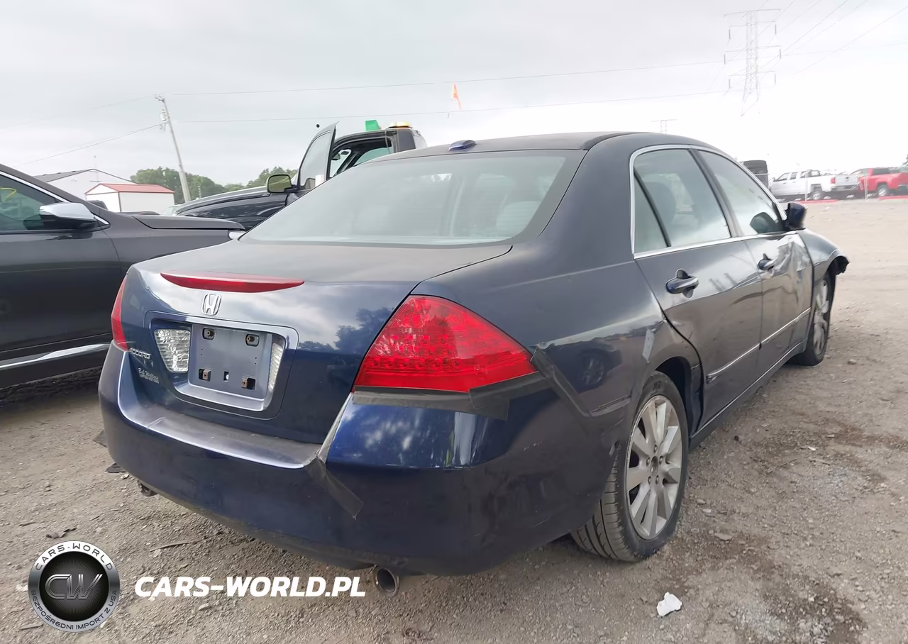 2007 Honda Accord 3.0 Ex VIN:1HGCM66537A044457 - 4