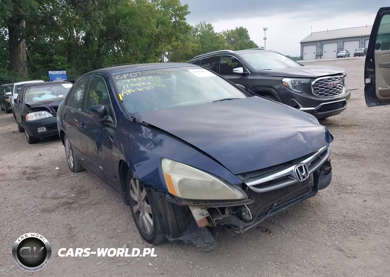 2007 Honda Accord 3.0 Ex VIN:1HGCM66537A044457 - 6