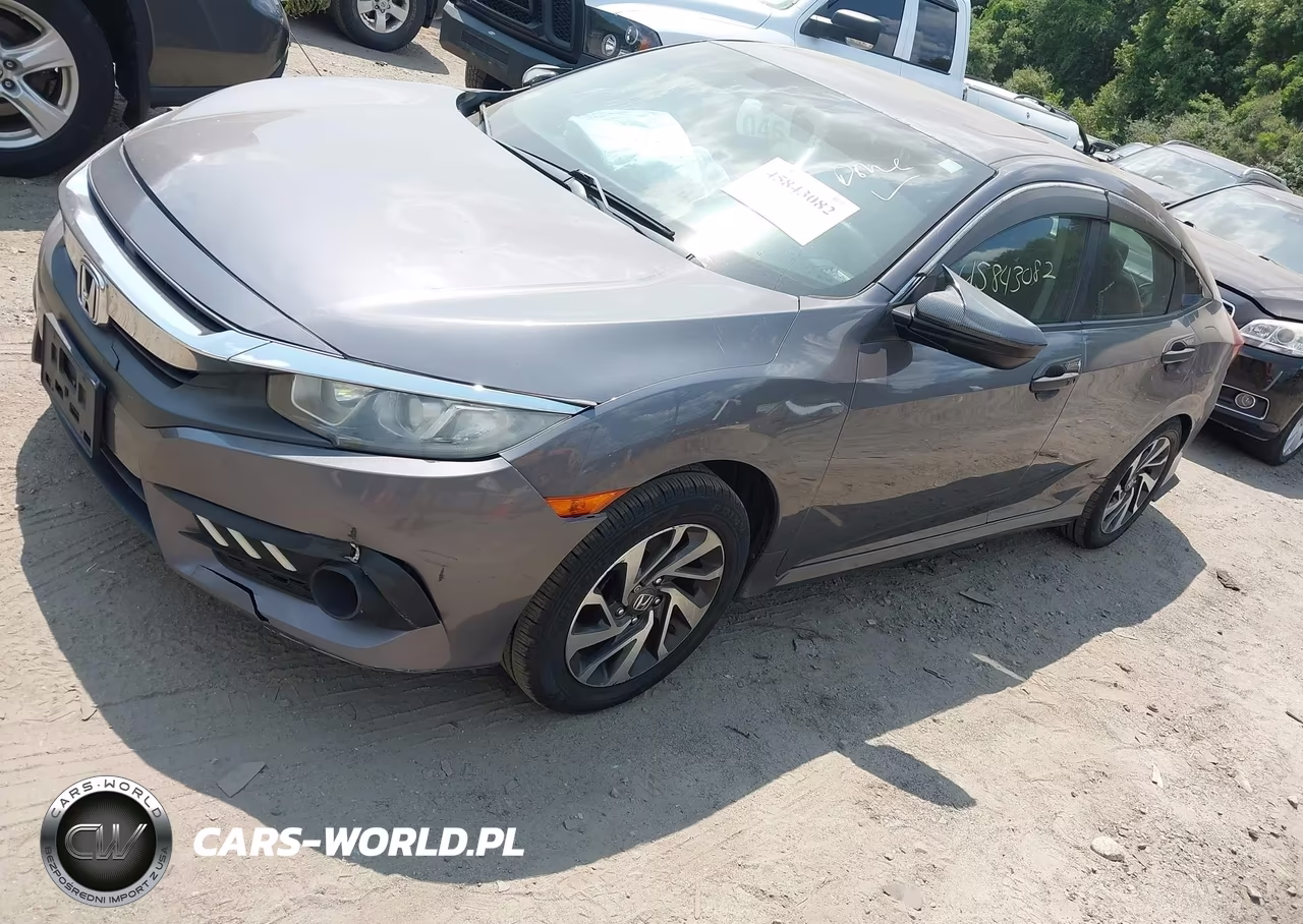 2016 Honda Civic Ex VIN:2HGFC2F7XGH502796 - 2
