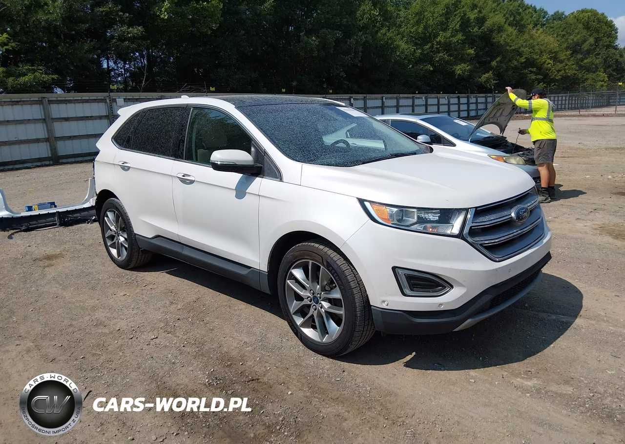 2015 Ford Edge Titanium VIN:2FMPK3K8XFBB98635 - 1
