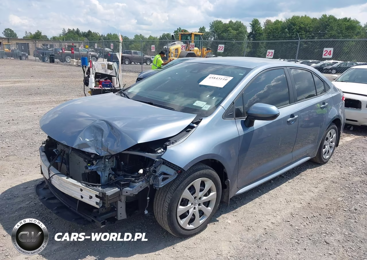 2022 Toyota Corolla Le VIN:5YFEPMAE0NP384331 - 2