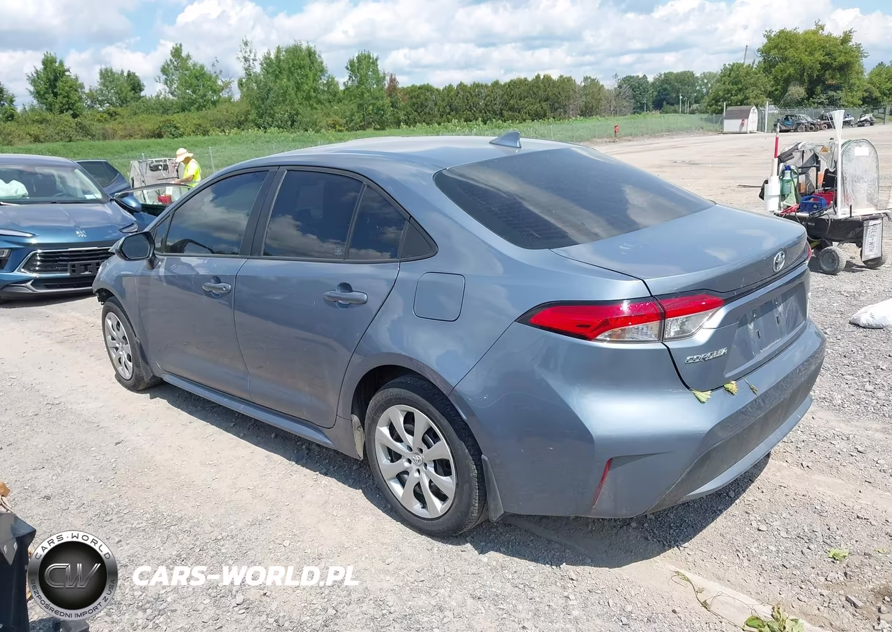2022 Toyota Corolla Le VIN:5YFEPMAE0NP384331 - 3