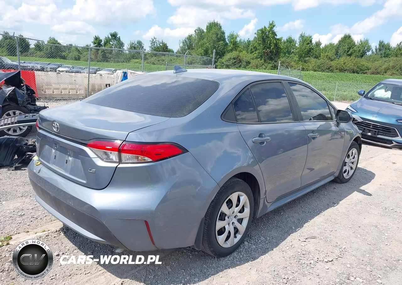 2022 Toyota Corolla Le VIN:5YFEPMAE0NP384331 - 4