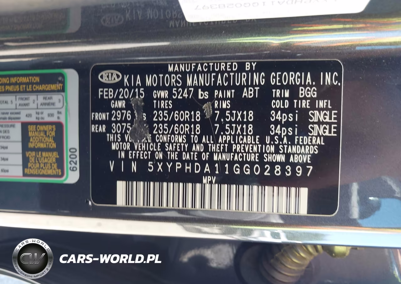 2016 Kia Sorento 2.0T Ex VIN:5XYPHDA11GG028397 - 9