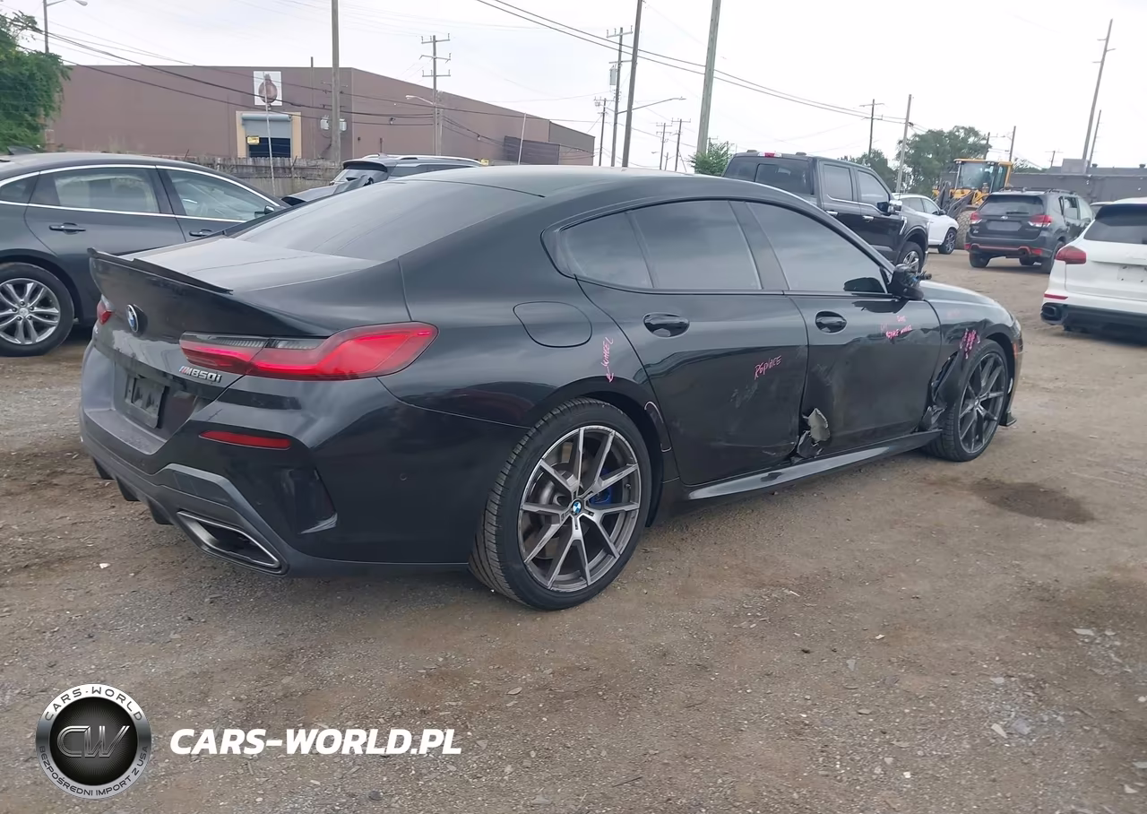 2020 BMW M850I Gtan Coupe xDrive VIN:WBAGV8C01LBP48630 - 4