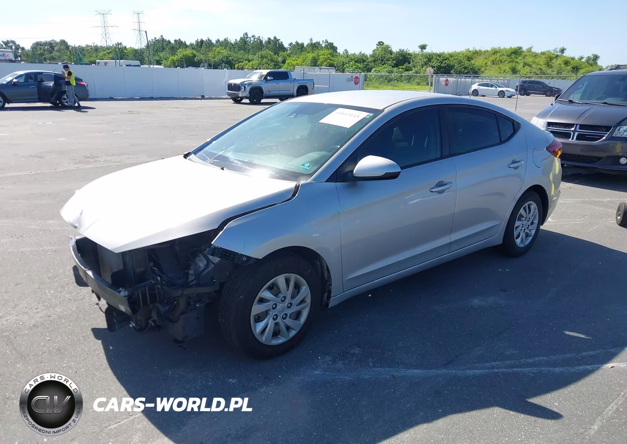 2020 Hyundai Elantra Sel VIN:5NPD84LF2LH537932 - 2