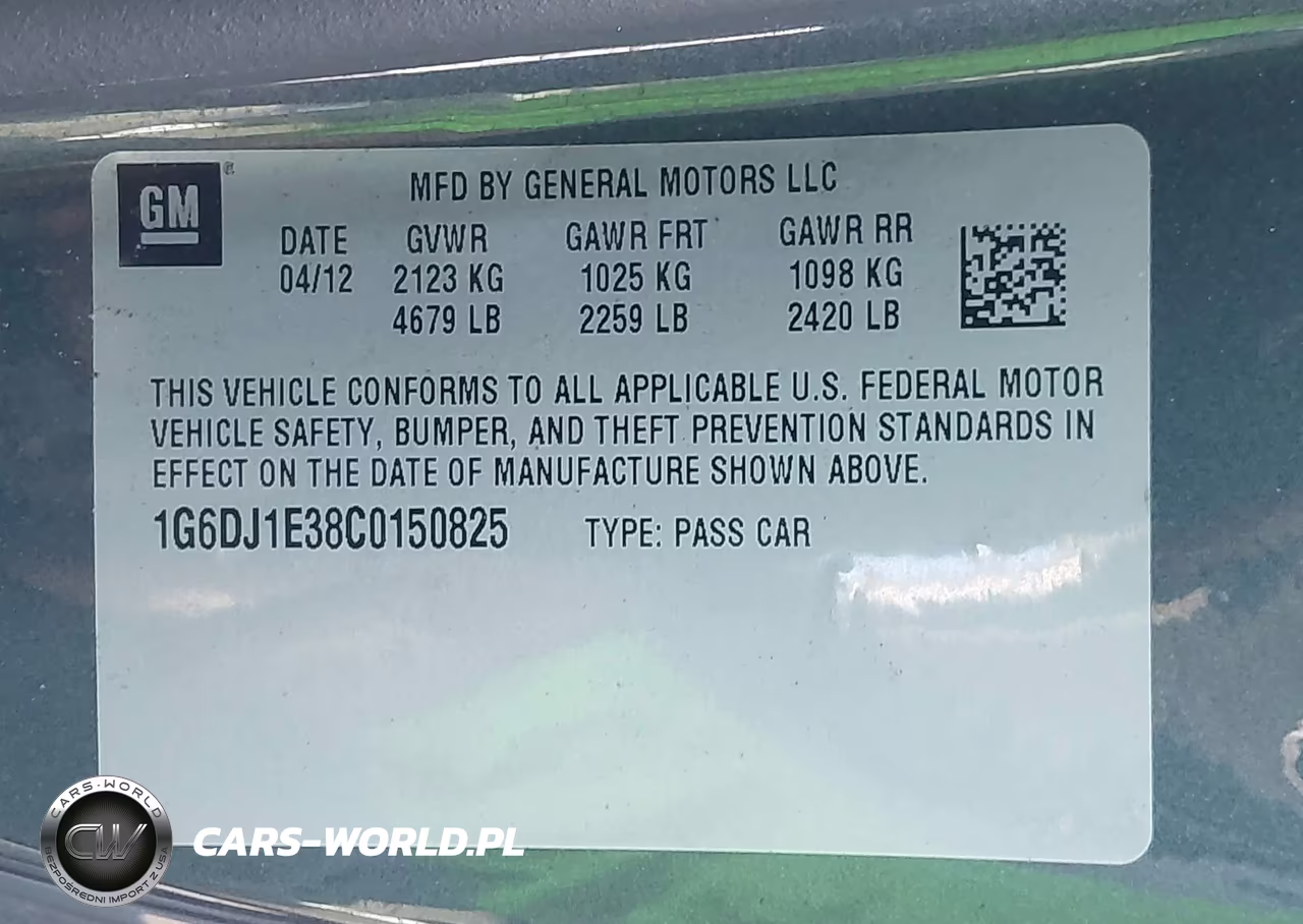 2012 Cadillac Cts Performance Collection VIN:1G6DJ1E38C0150825 - 9