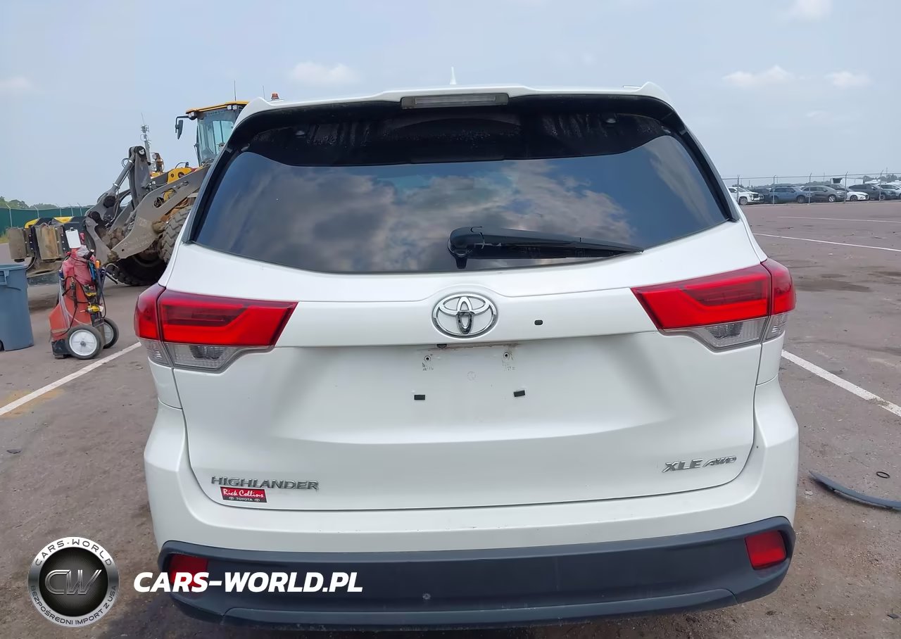 2019 Toyota Highlander Xle VIN:5TDJZRFH6KS572430 - 17