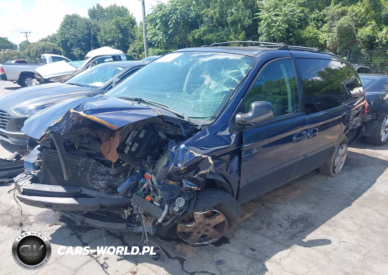 2005 Dodge Grand Caravan Sxt VIN:2D4GP44L95R596683 - 2