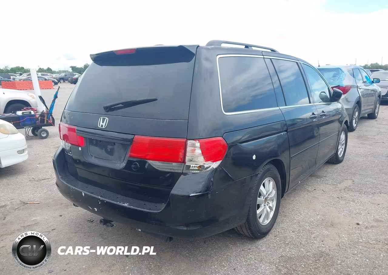 2009 Honda Odyssey Ex-L VIN:5FNRL386X9B056146 - 4