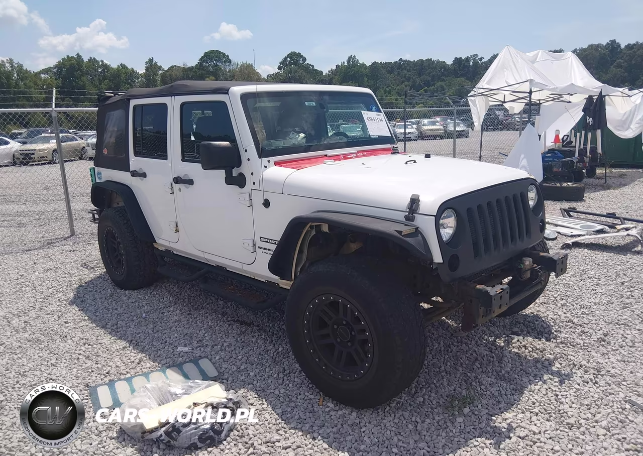 2018 Jeep Wrangler Jk Unlimited Sport S 4X4