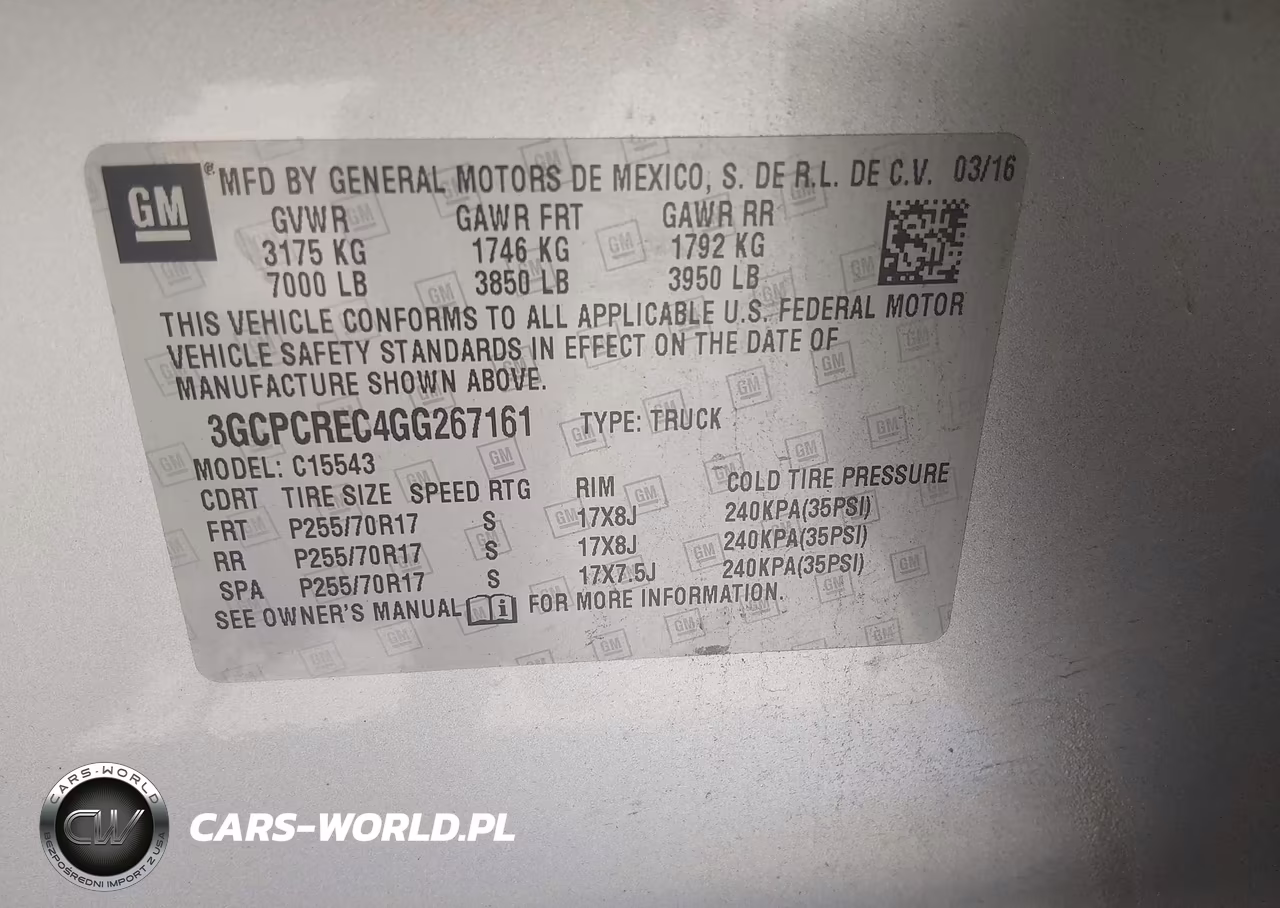 2016 Chevrolet Silverado 1500 Lt VIN:3GCPCREC4GG267161 - 9