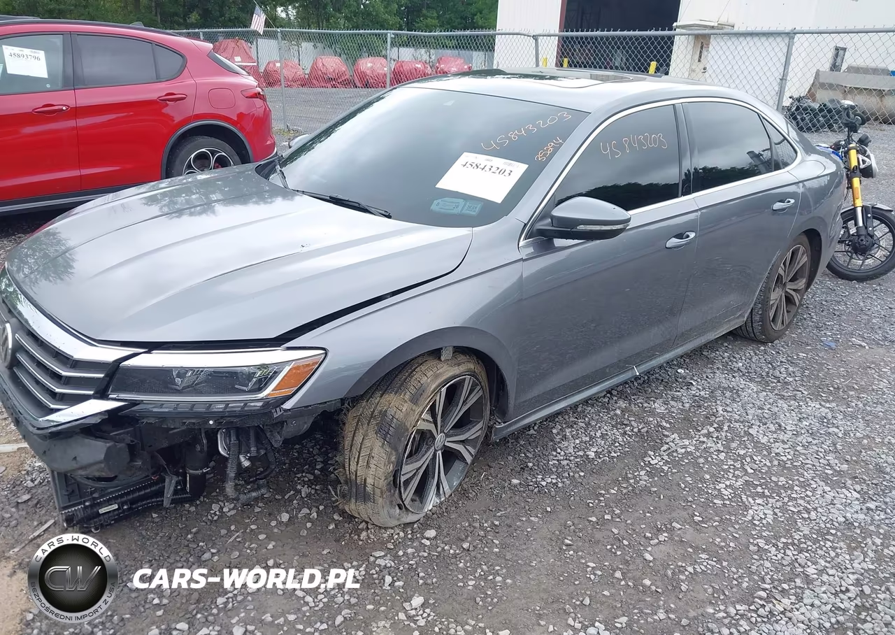 2021 Volkswagen Passat 2.0T Se VIN:1VWSA7A31MC017222 - 2