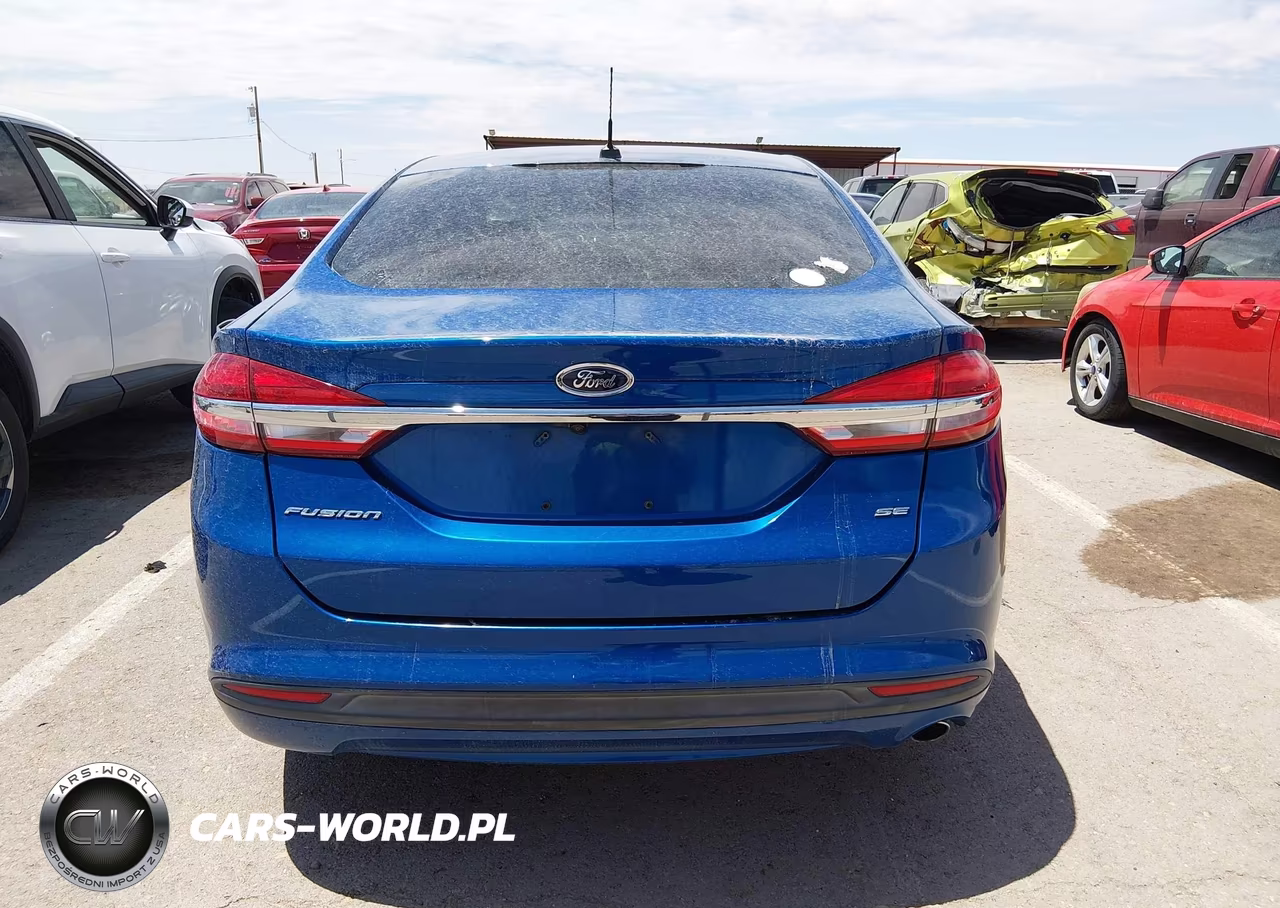 2017 Ford Fusion Se VIN:3FA6P0H73HR235713 - 16