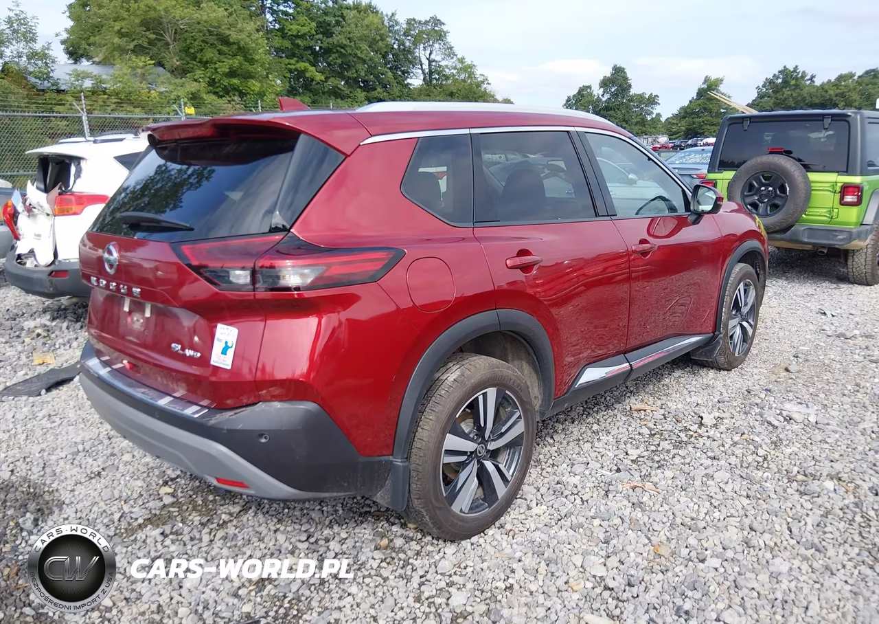 2021 Nissan Rogue Sl Intelligent Awd VIN:5N1AT3CB0MC737063 - 4