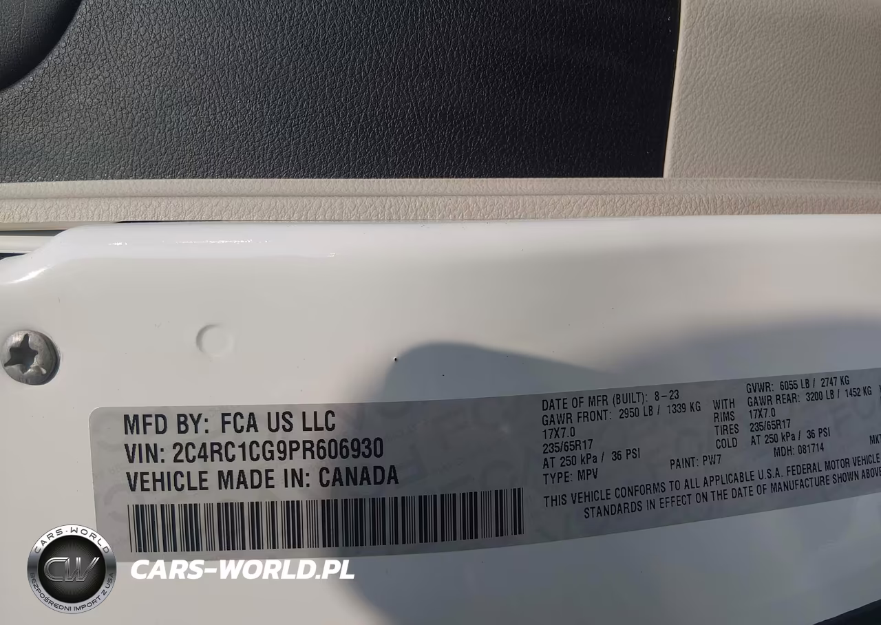 2023 Chrysler Voyager Lx VIN:2C4RC1CG9PR606930 - 9