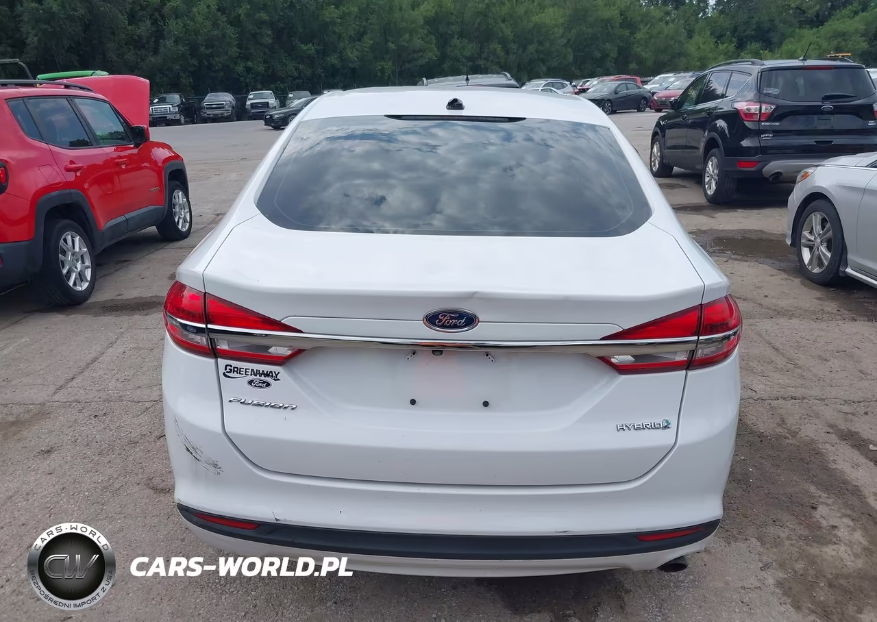 2018 Ford Fusion Hybrid S VIN:3FA6P0UU4JR101035 - 17