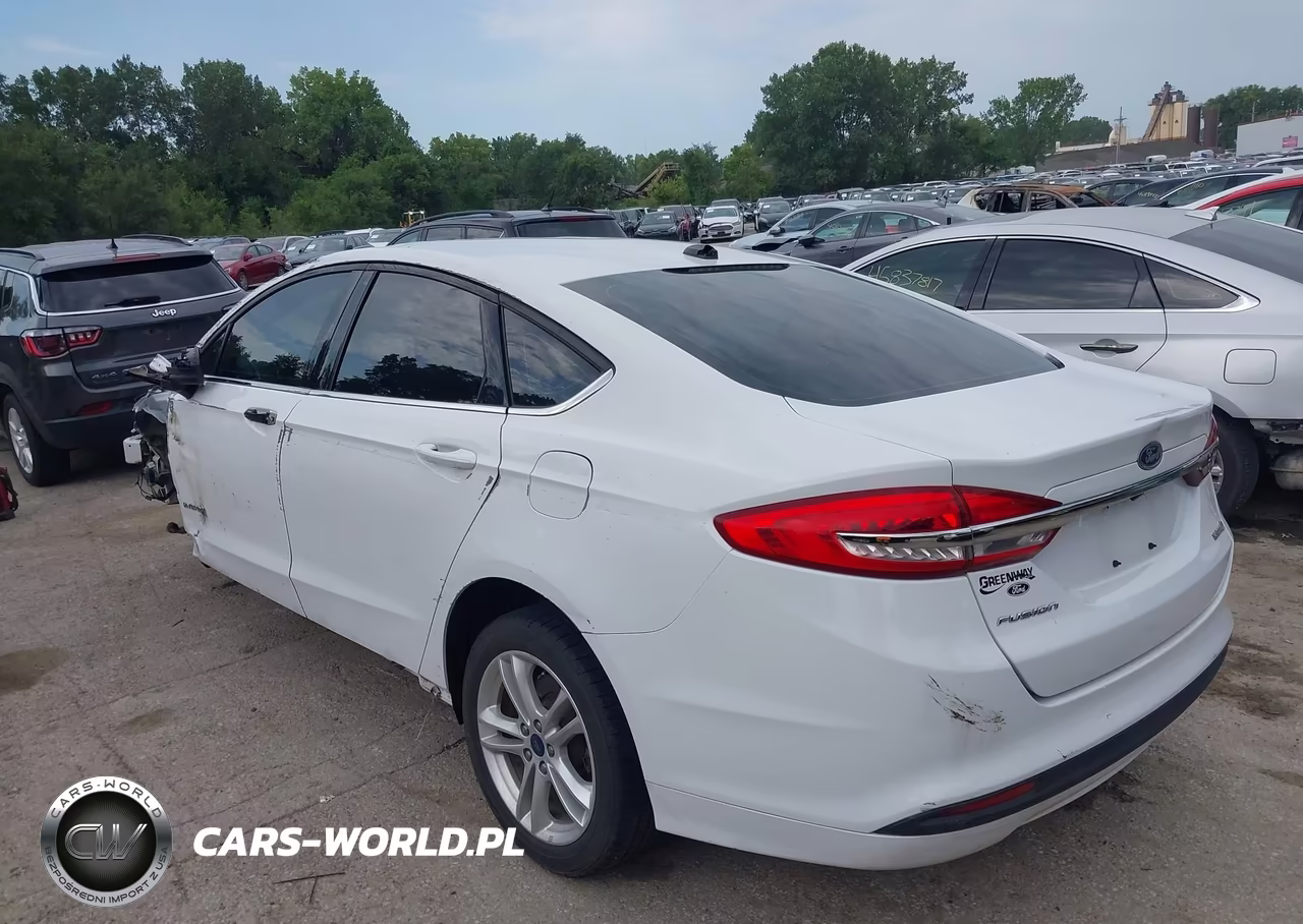 2018 Ford Fusion Hybrid S VIN:3FA6P0UU4JR101035 - 3