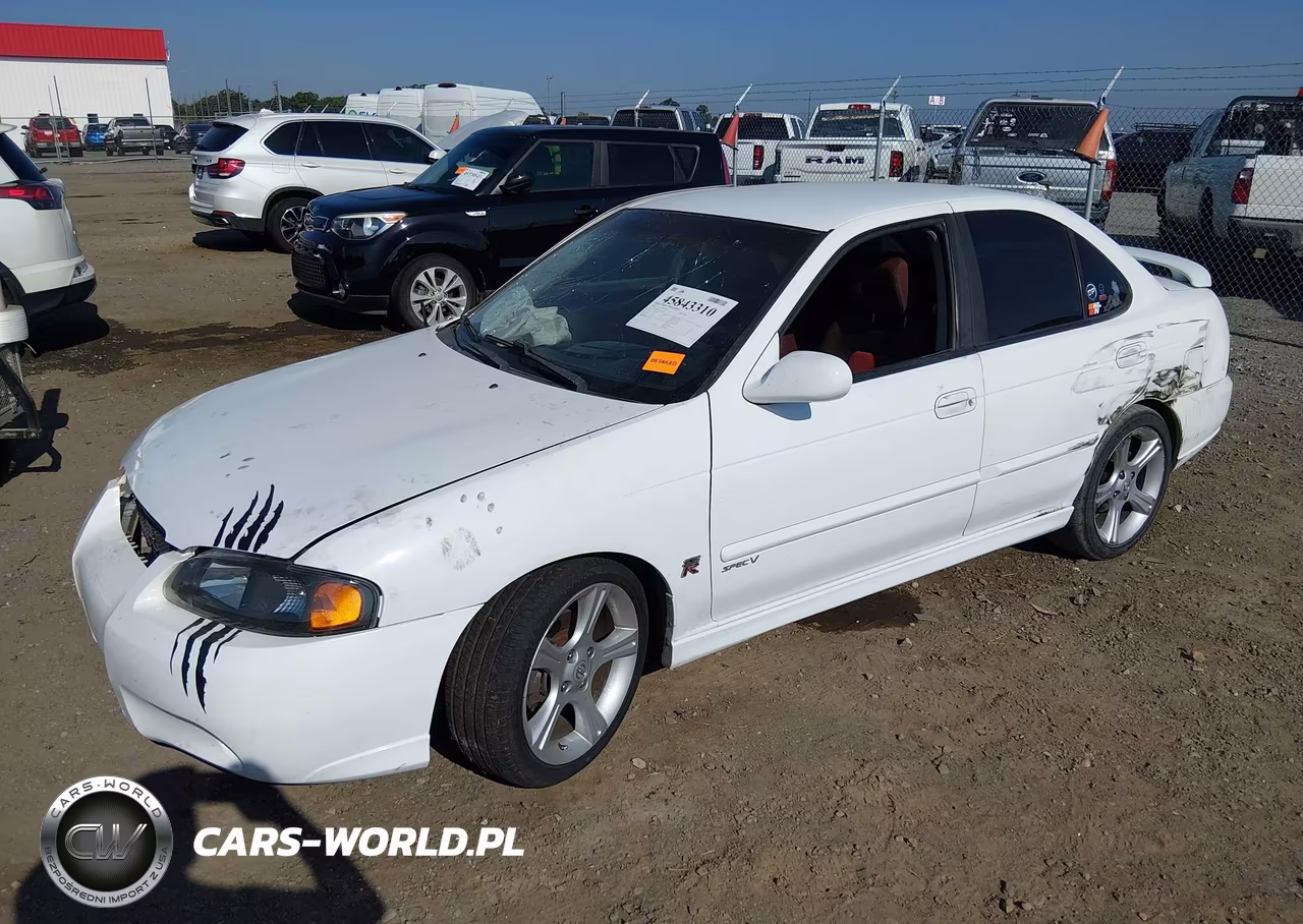 2002 Nissan Sentra Se-R Spec V VIN:3N1AB51D12L715147 - 2
