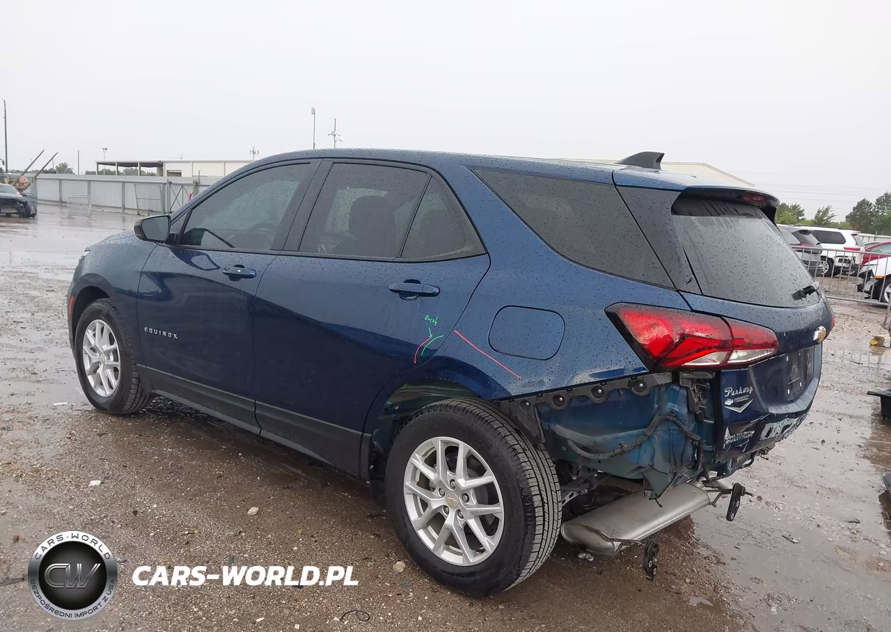 2022 Chevrolet Equinox Fwd Ls VIN:3GNAXHEV8NS245462 - 3