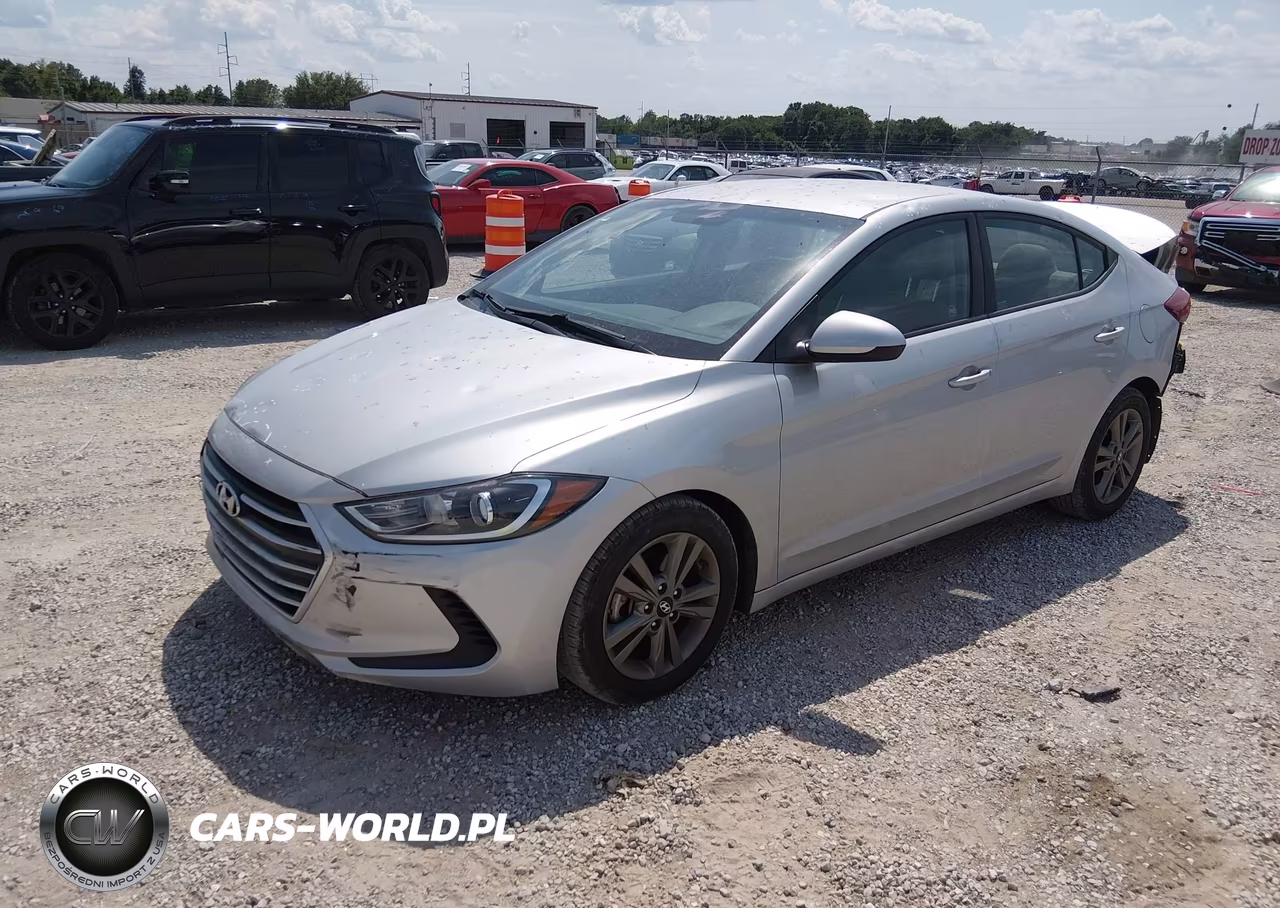 2018 Hyundai Elantra Sel VIN:5NPD84LF2JH400566 - 2