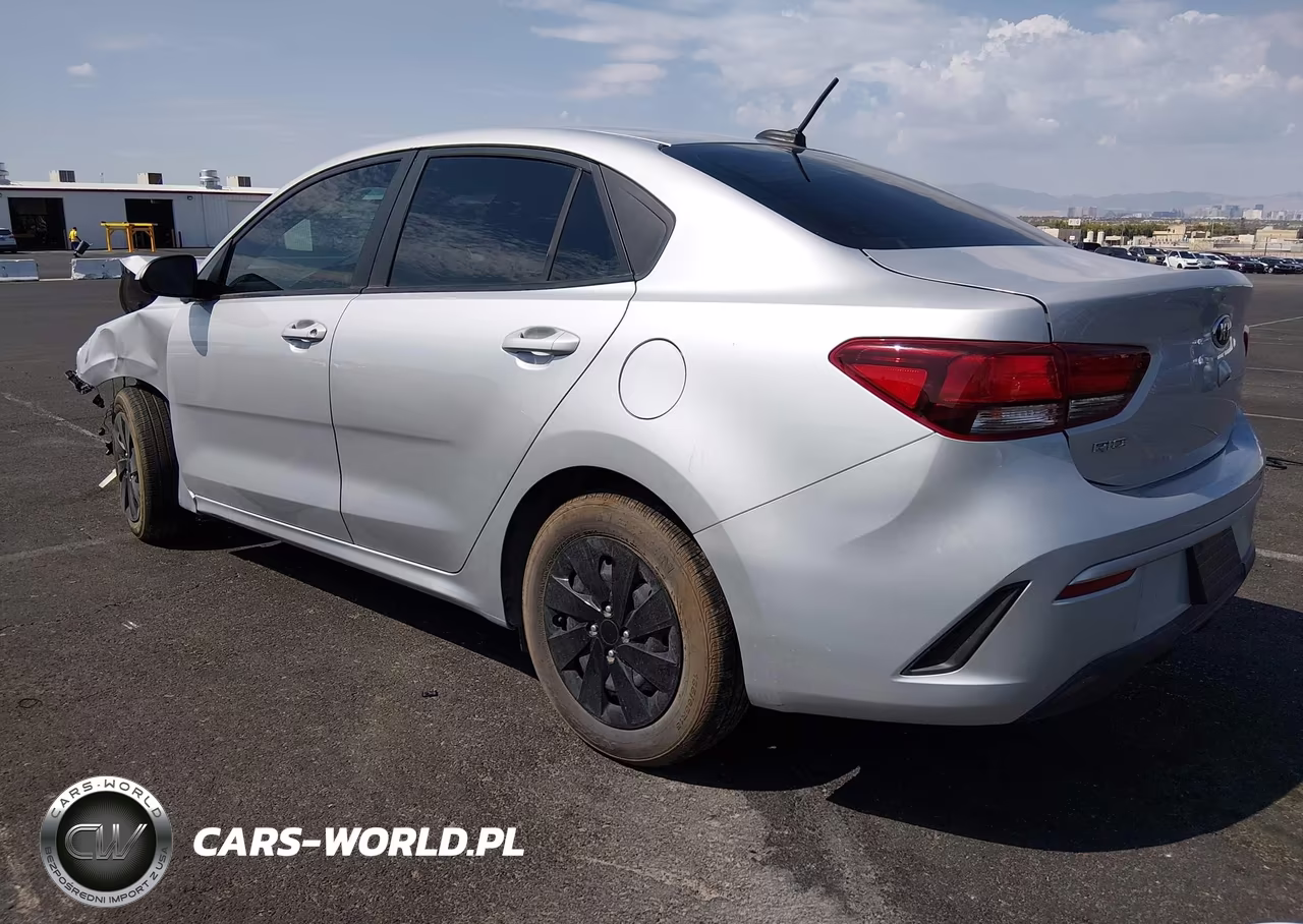 2021 Kia Rio Lx VIN:3KPA24AD7ME372861 - 3