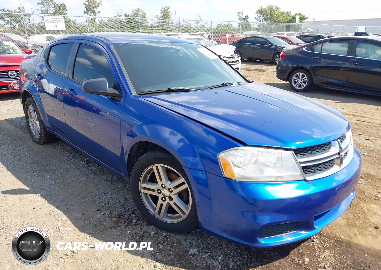 2014 Dodge Avenger Se VIN:1C3CDZAG1EN222868 - 1