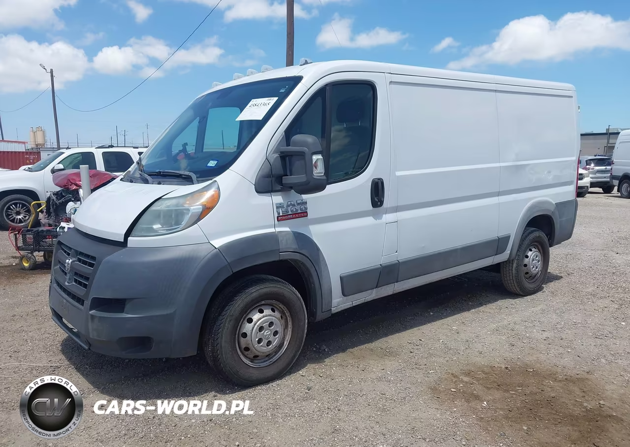 2015 Ram Promaster 1500 Low Roof VIN:3C6TRVAG2FE503399 - 2