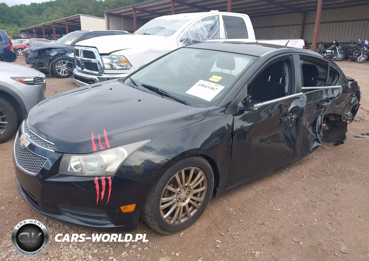 2013 Chevrolet Cruze Eco Auto VIN:1G1PH5SB3D7320633 - 2
