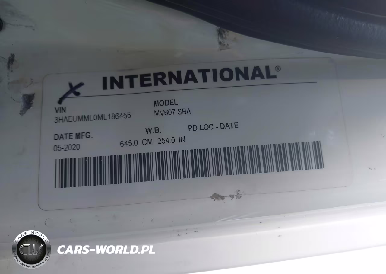 2021 International Mv VIN:3HAEUMML0ML186455 - 8