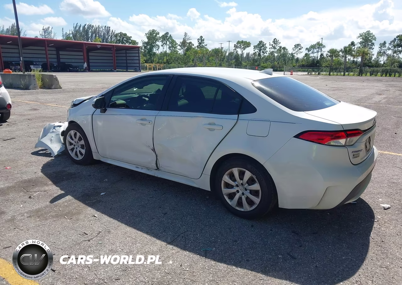 2021 Toyota Corolla Le VIN:JTDEPMAE5MJ127880 - 3