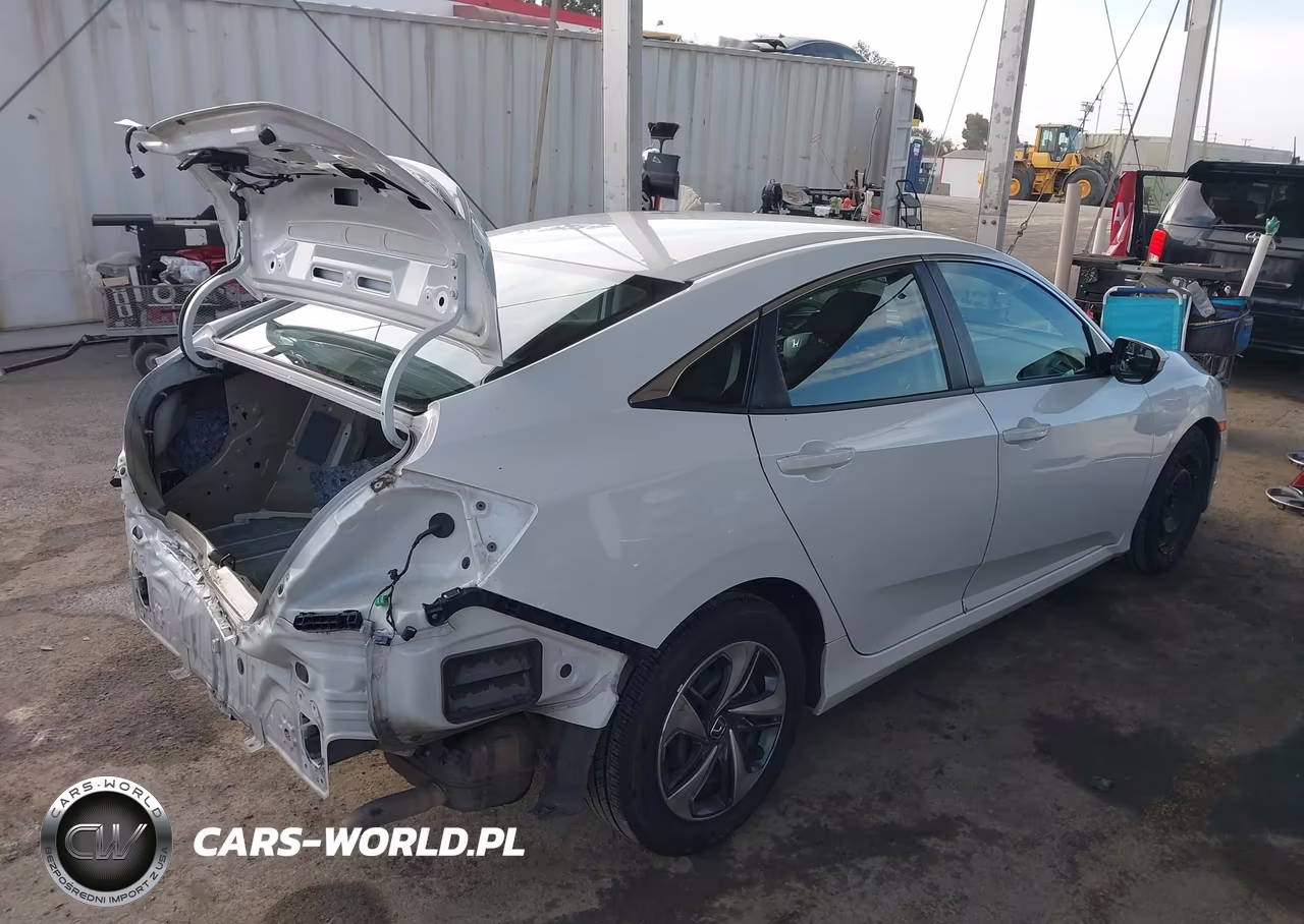 2020 Honda Civic Lx VIN:2HGFC2F63LH582542 - 4