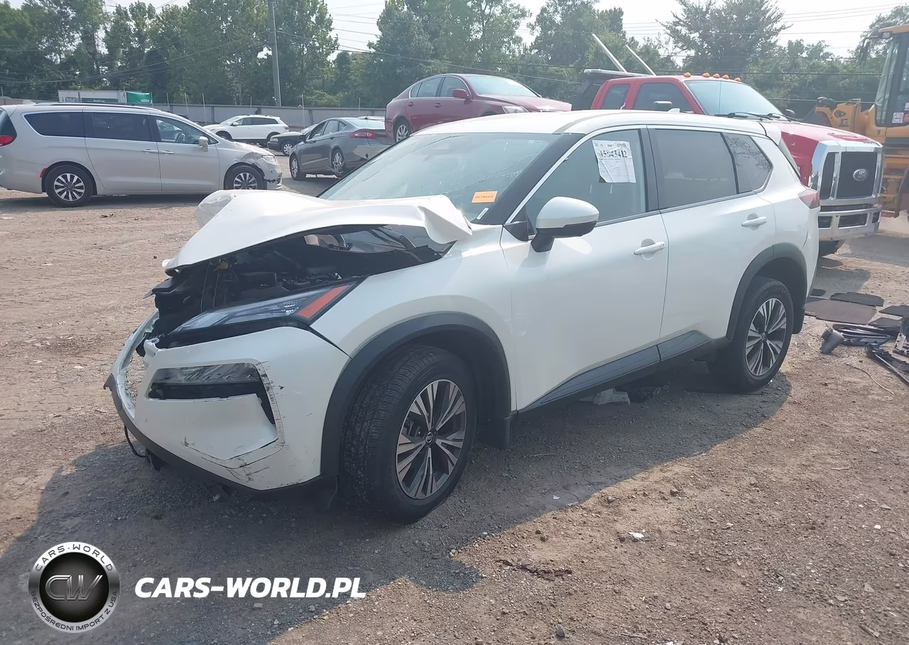 2021 Nissan Rogue Sv Intelligent Awd VIN:JN8AT3BB6MW216664 - 2