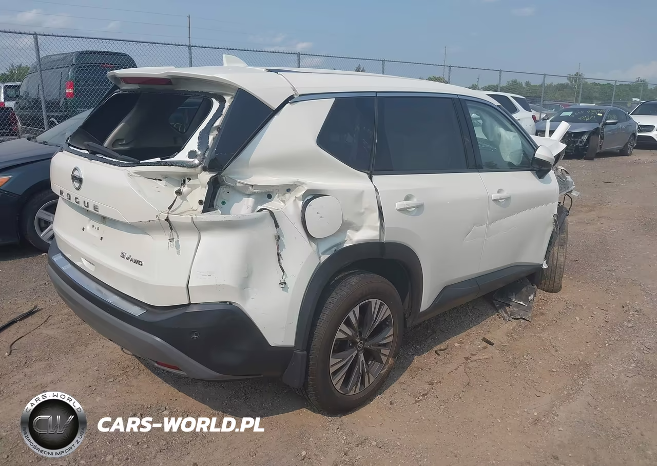 2021 Nissan Rogue Sv Intelligent Awd VIN:JN8AT3BB6MW216664 - 4