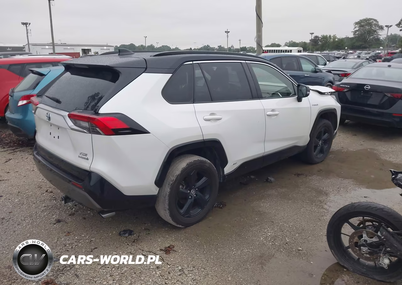 2020 Toyota Rav4 Hybrid Xse VIN:JTMEWRFVXLJ032707 - 4