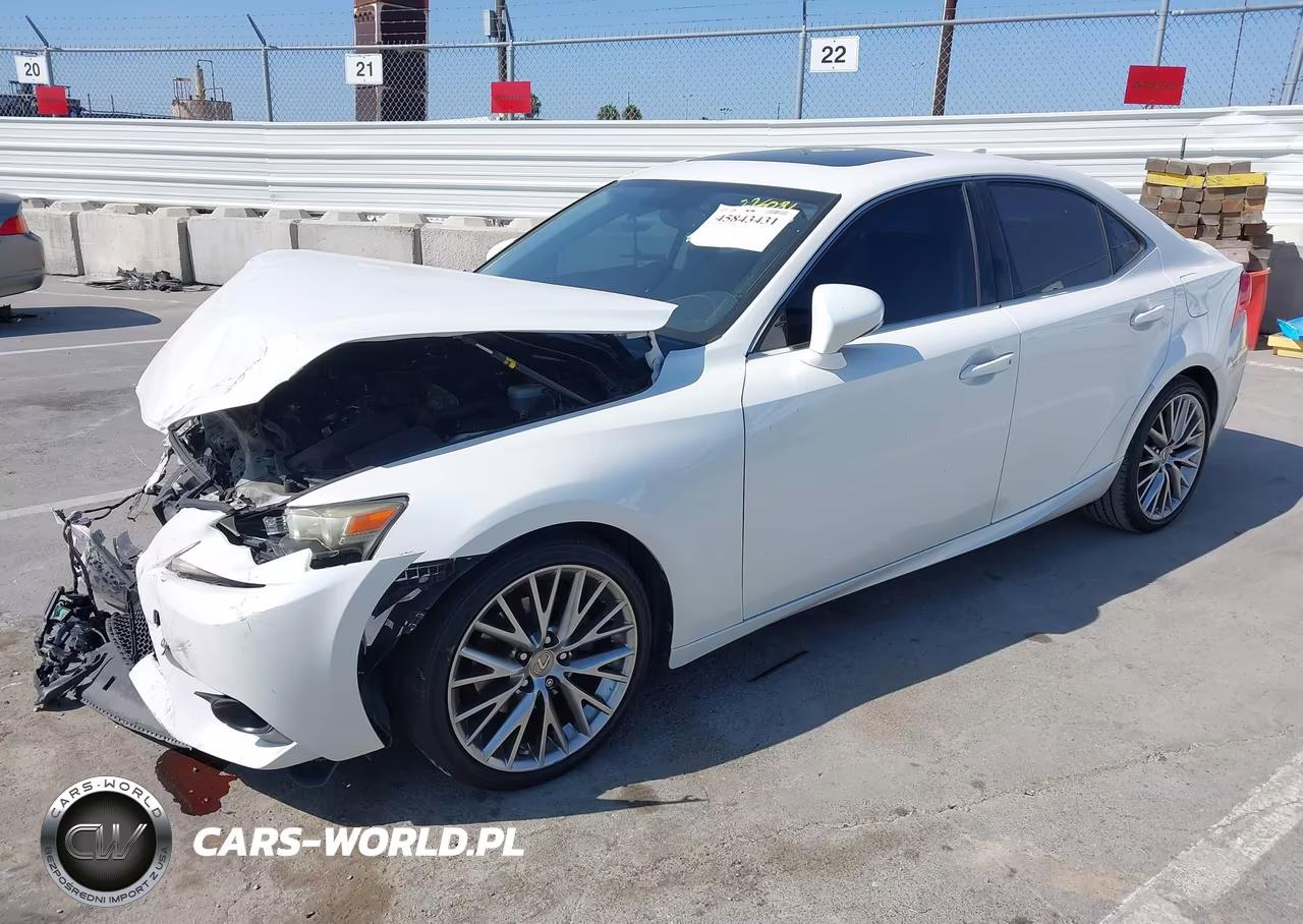 2014 Lexus Is 250 VIN:JTHBF1D2XE5022296 - 2