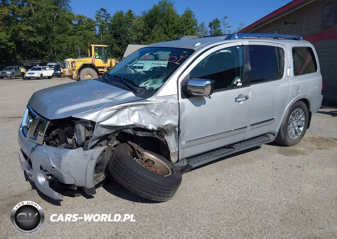 2015 Nissan Armada Platinum VIN:5N1AA0NE7FN621183 - 2