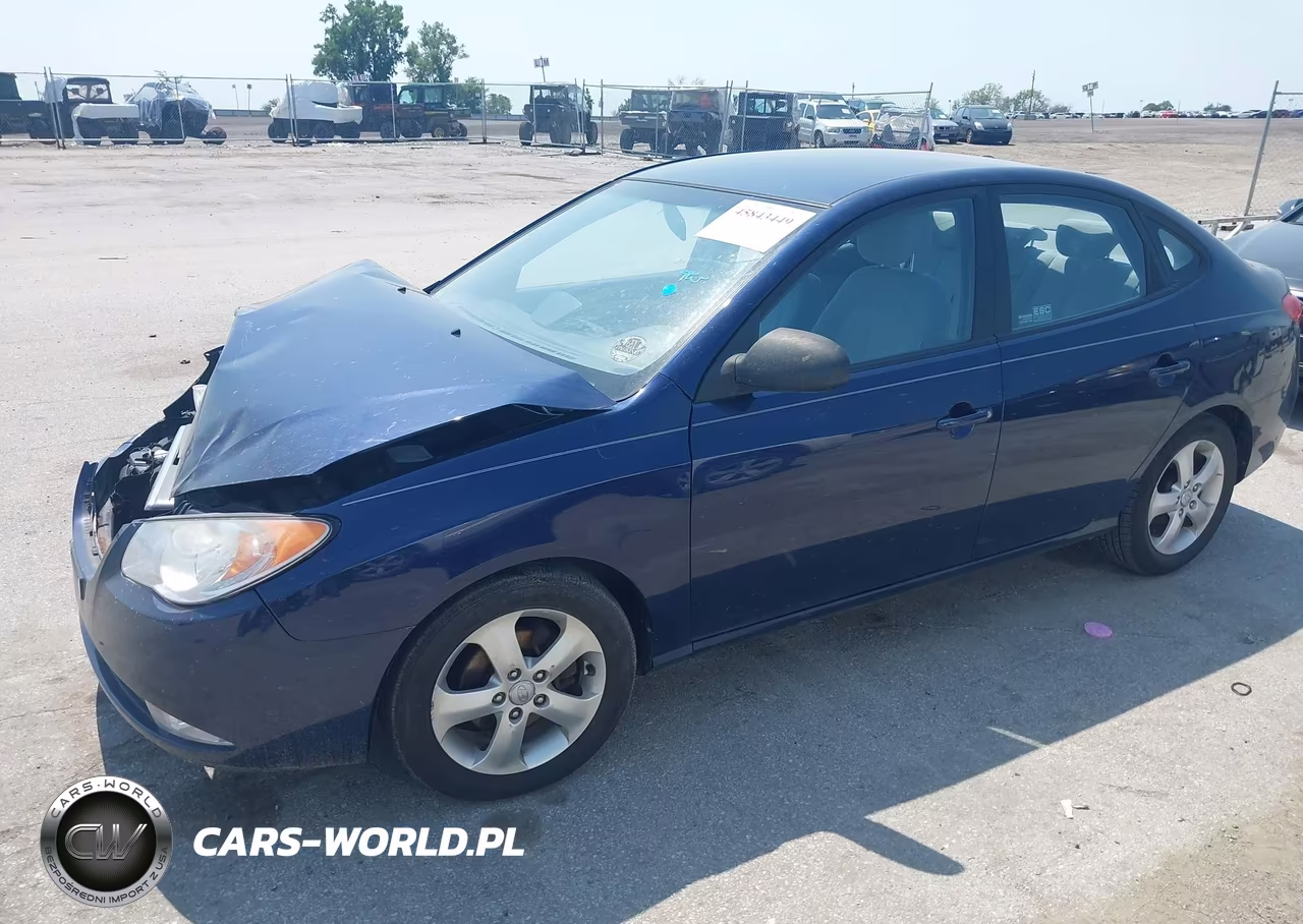 2008 Hyundai Elantra Gls-Se VIN:KMHDU46D98U586365 - 2