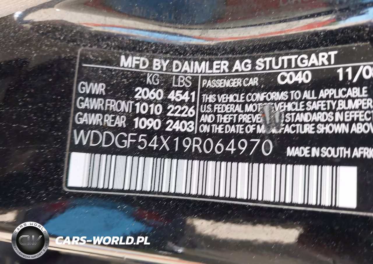 2009 Mercedes-Benz C 300 Sport VIN:WDDGF54X19R064970 - 9