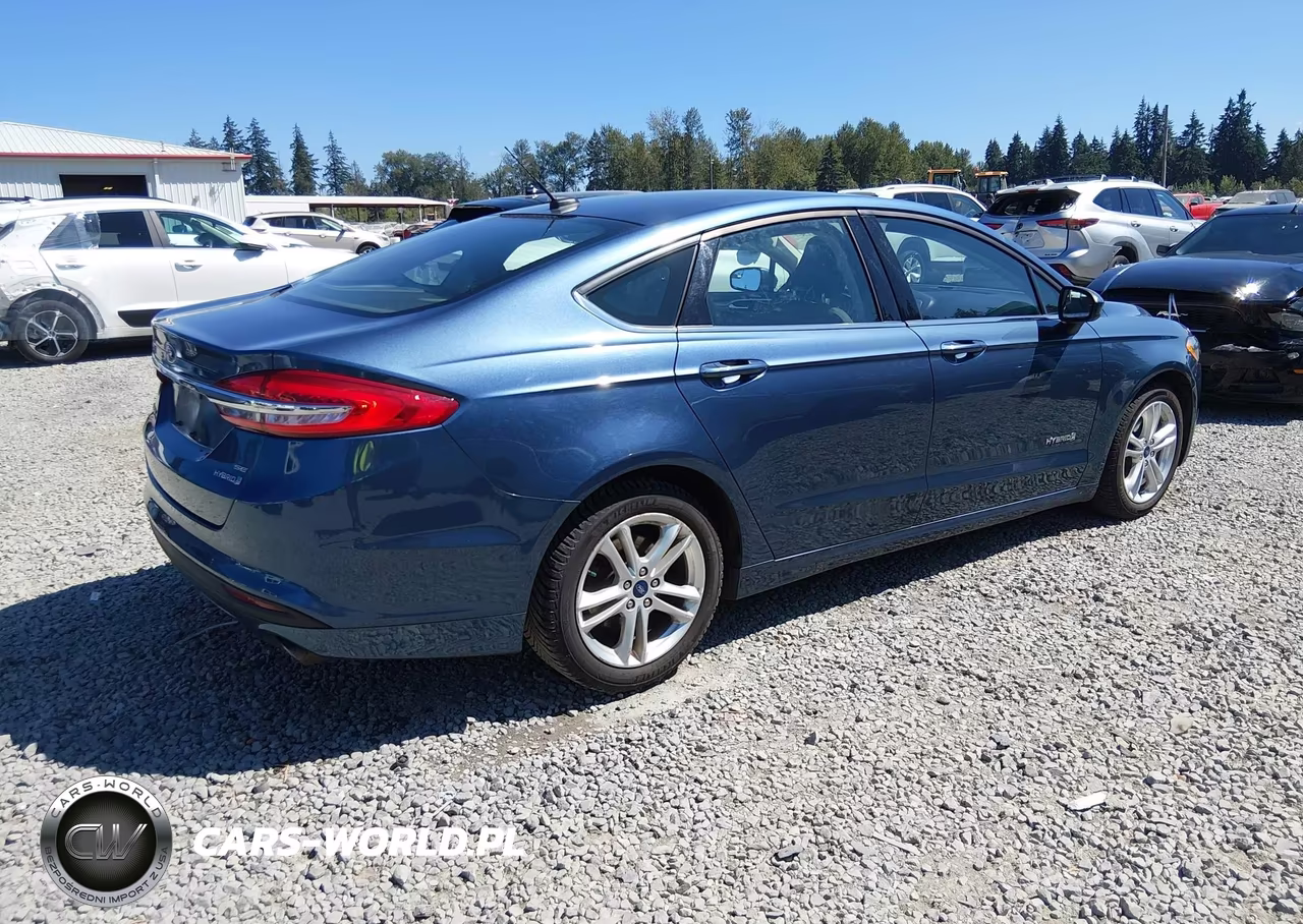 2018 Ford Fusion Hybrid Se VIN:3FA6P0LU3JR248397 - 4