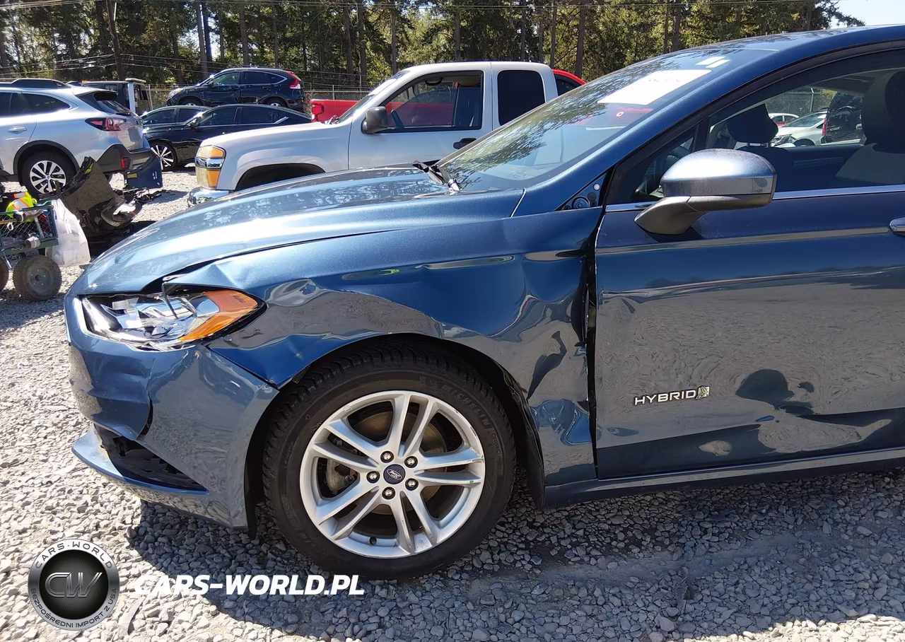 2018 Ford Fusion Hybrid Se VIN:3FA6P0LU3JR248397 - 6