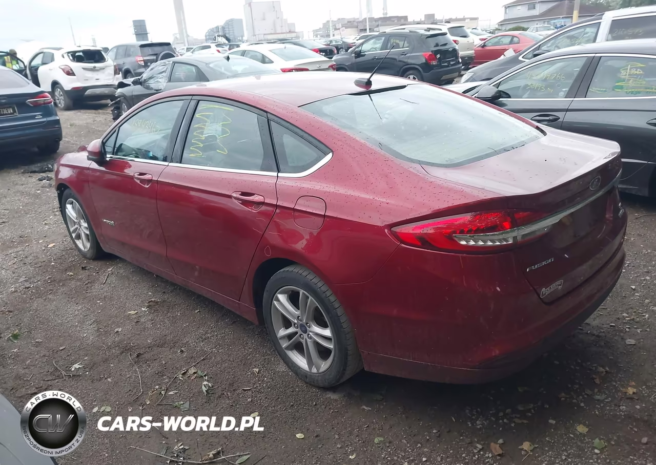 2018 Ford Fusion Hybrid Se VIN:3FA6P0LU1JR152493 - 3