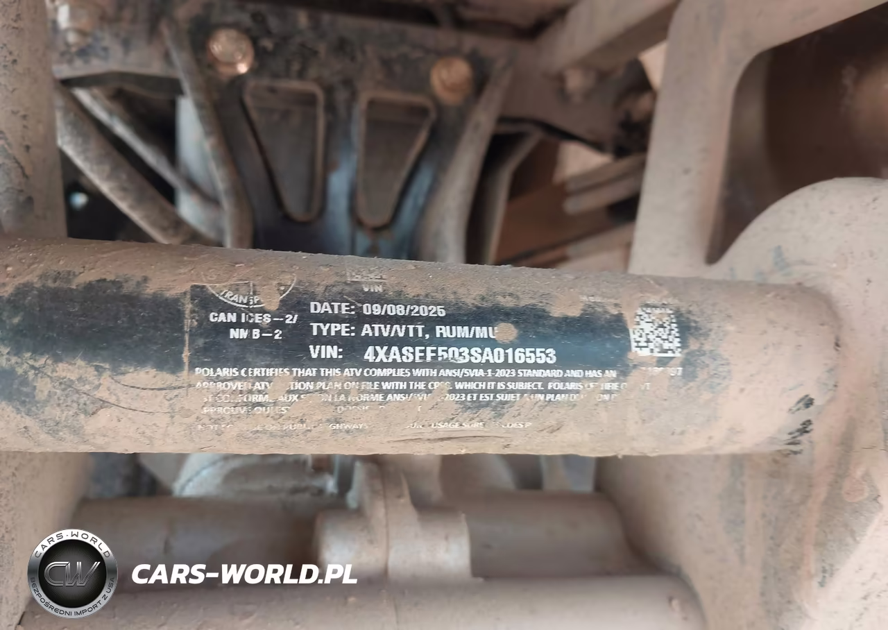 2025 Polaris Sportsman 450 H.o. Eps VIN:4XASEE503SA016553 - 10