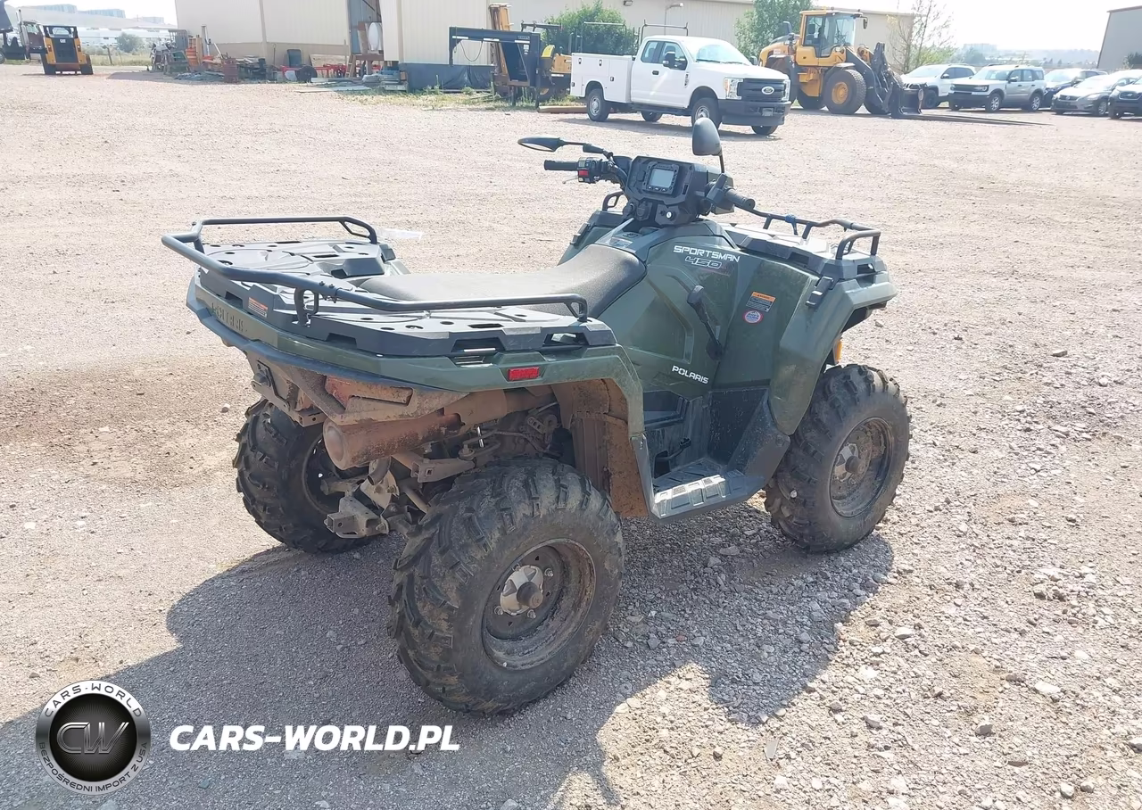2025 Polaris Sportsman 450 H.o. Eps VIN:4XASEE503SA016553 - 4