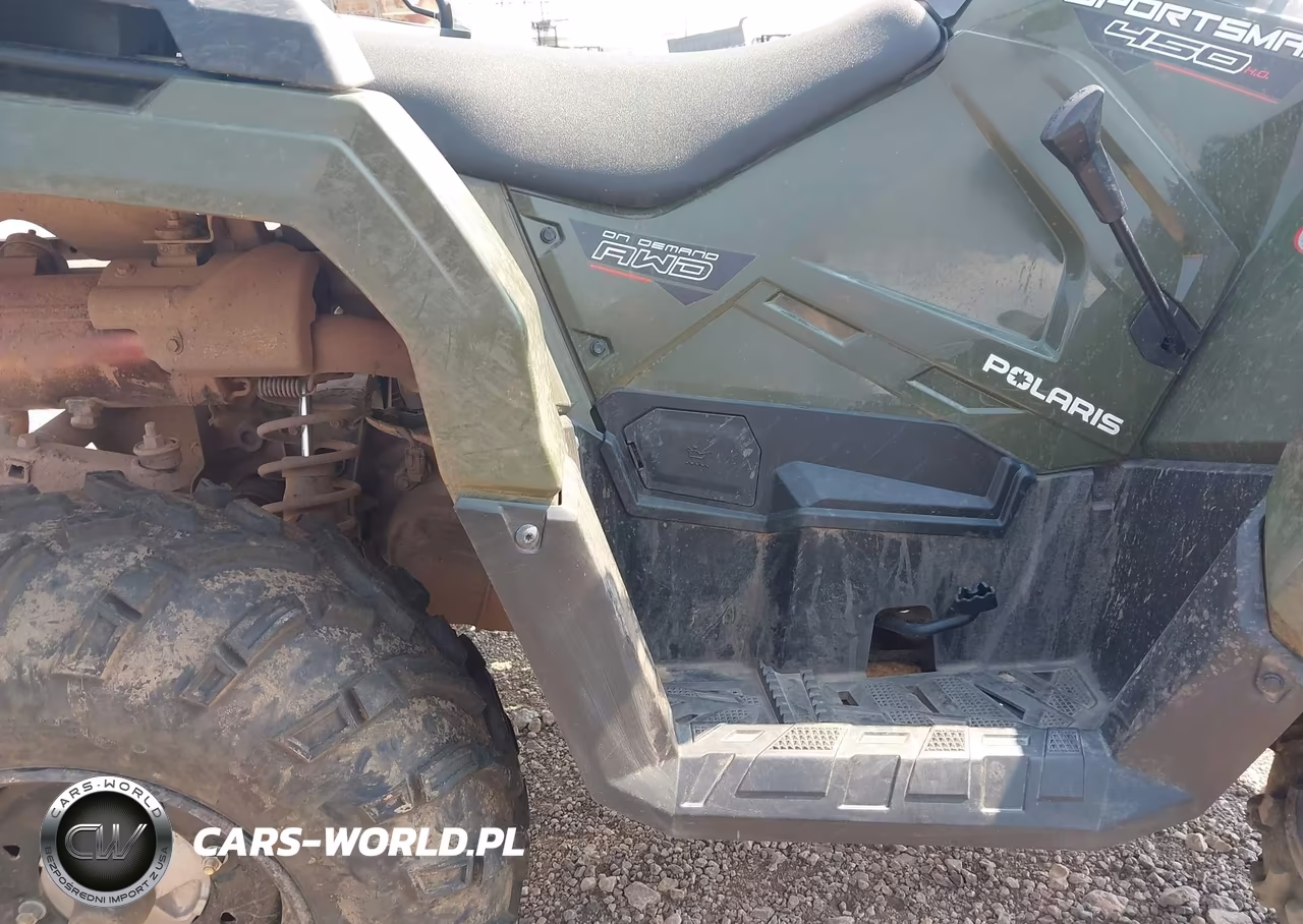 2025 Polaris Sportsman 450 H.o. Eps VIN:4XASEE503SA016553 - 8