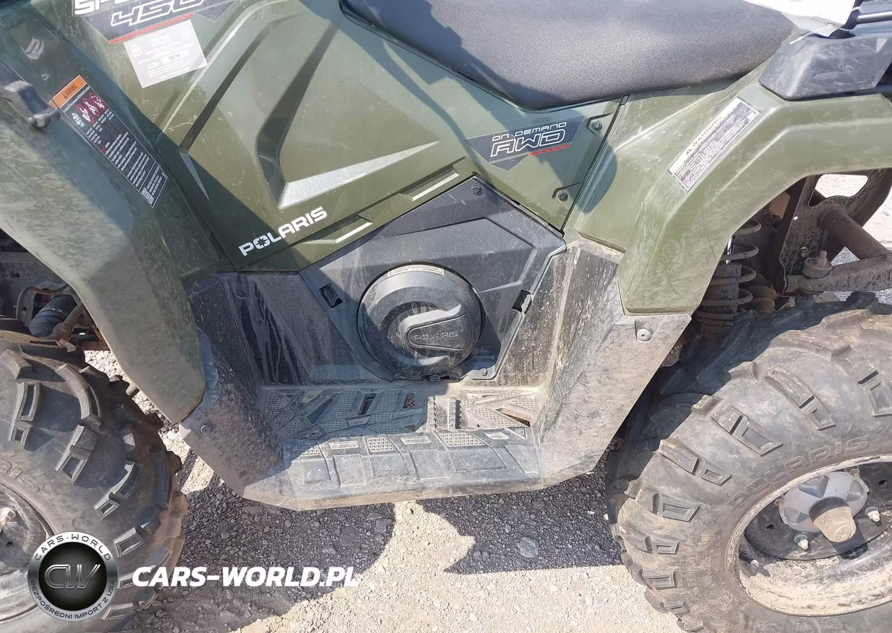 2025 Polaris Sportsman 450 H.o. Eps VIN:4XASEE503SA016553 - 9