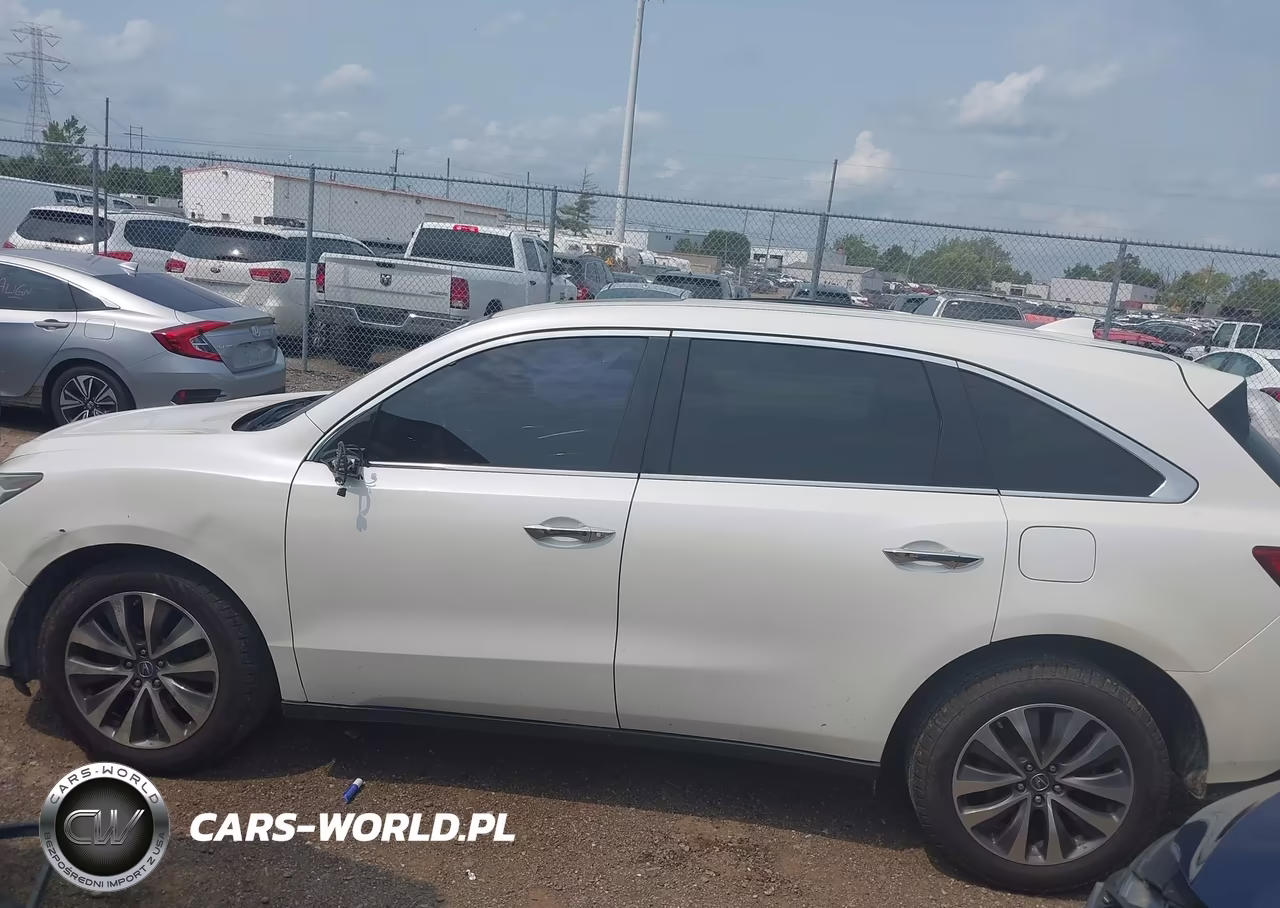 2016 Acura Mdx Technology Acurawatch Plus Packages-Technology Package VIN:5FRYD4H48GB022229 - 14