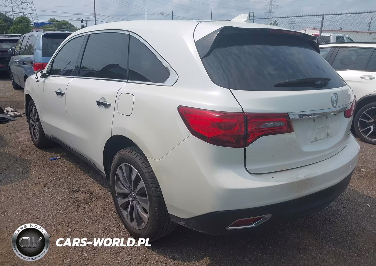 2016 Acura Mdx Technology Acurawatch Plus Packages-Technology Package VIN:5FRYD4H48GB022229 - 3