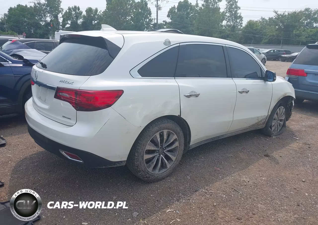 2016 Acura Mdx Technology Acurawatch Plus Packages-Technology Package VIN:5FRYD4H48GB022229 - 4