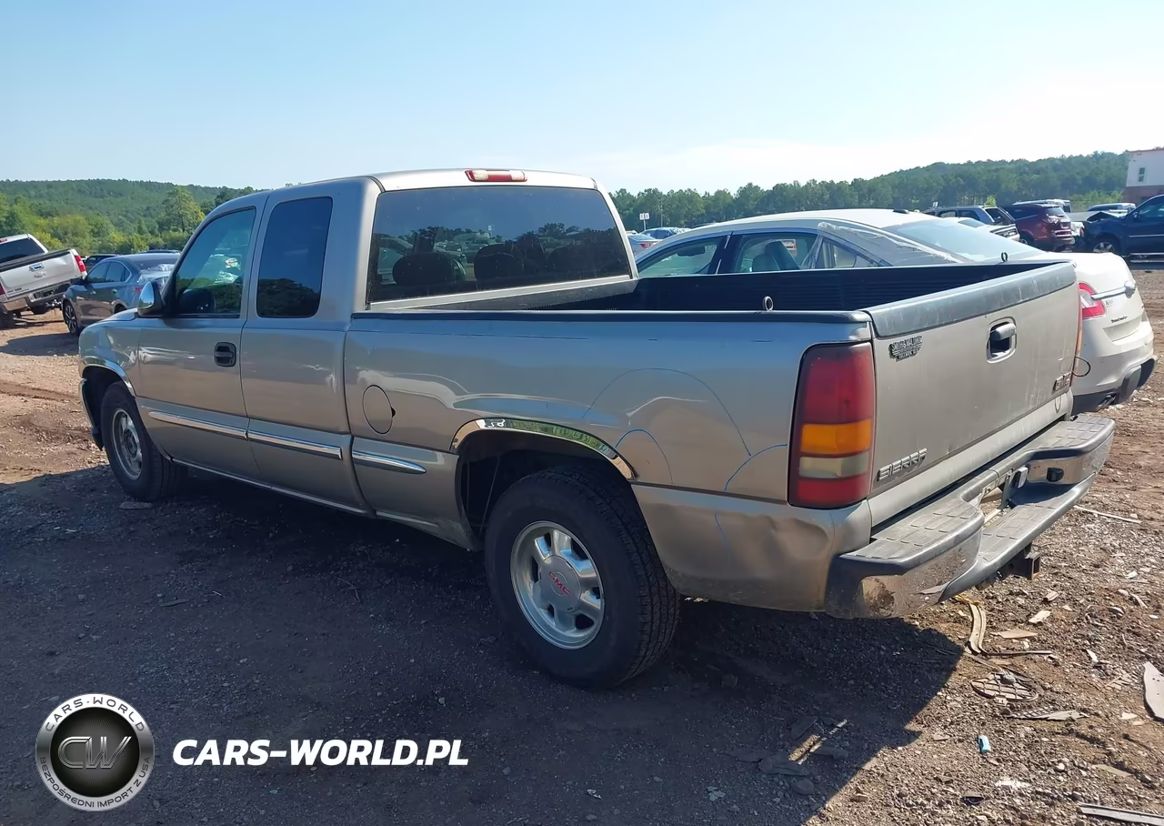 2000 GMC Sierra 1500 Sle VIN:2GTEC19T1Y1255675 - 3